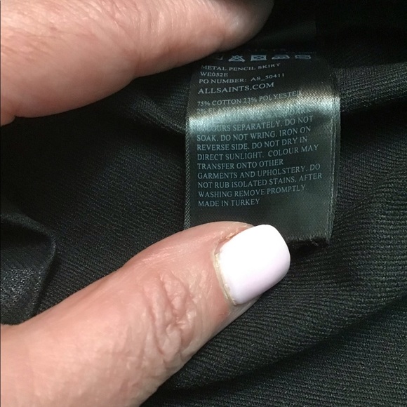 Metal Pencil Skirt* - Picture 7 of 10